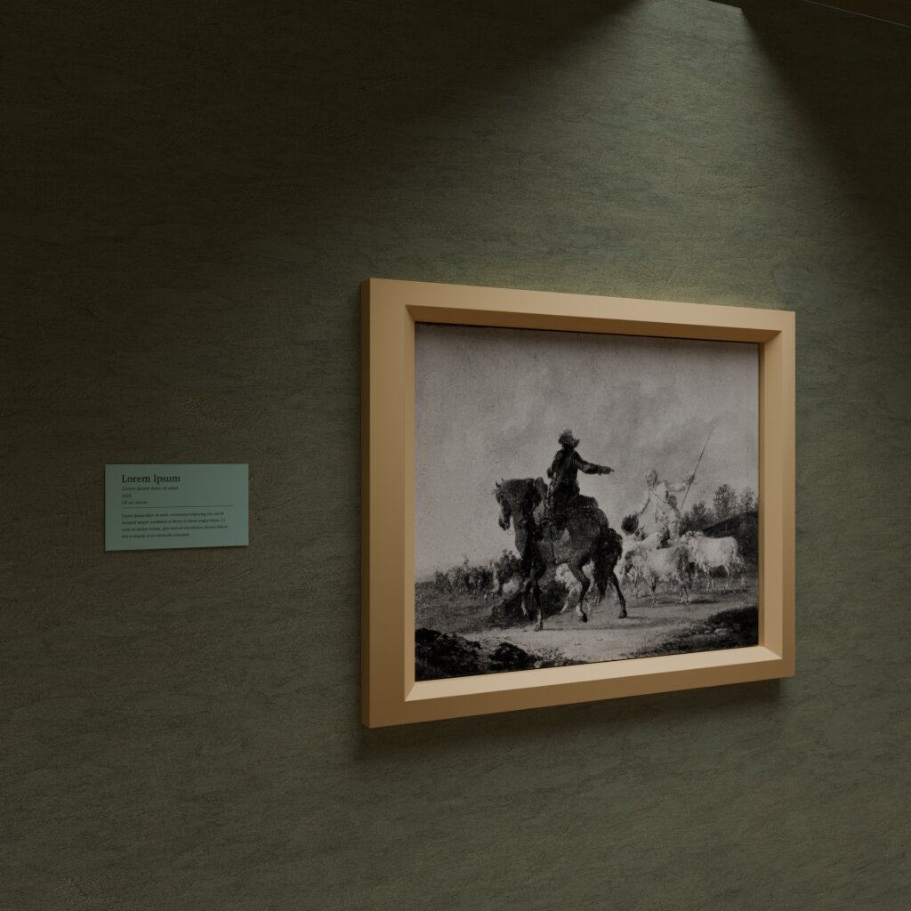 Cavalier and Shepherd rendered at a 120 degree viewing angle