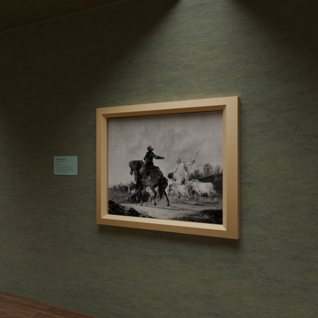 Cavalier and Shepherd rendered at a 60 degree viewing angle